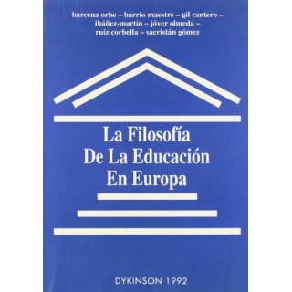 LA FILOSOFÍA DE LA EDUCACIÓN EN EUROPA